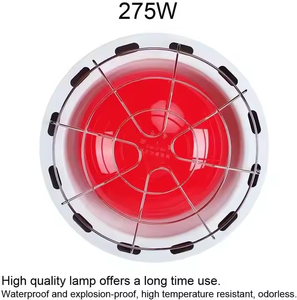 Lampu fisioterapi Spa kepala tunggal Salon, lampu pemanas 275w, kontrol waktu meringankan nyeri sendi dan nyeri otot untuk tubuh - Product Image 4