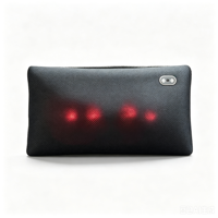Coussin de massage sans fil pour le cou, les épaules, le dos et le corps, coussin de siège Shiatsu, coussin de chaise, coussin de canapé, coussin de massage vibrant
