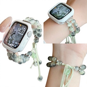 Bracelet en cristal pour femme, pour montre 38/40/41mm 42/44/45/49mm, bracelet à perles multicolores œil de star, 13-18cm - Product Image 2
