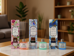 Set Diffusore di Aromi Saniye X102 Rettangolare a Base di Olio, Artigianale, Lunga Durata, Profumo per la Casa fino a 6 Mesi - Product Image 2