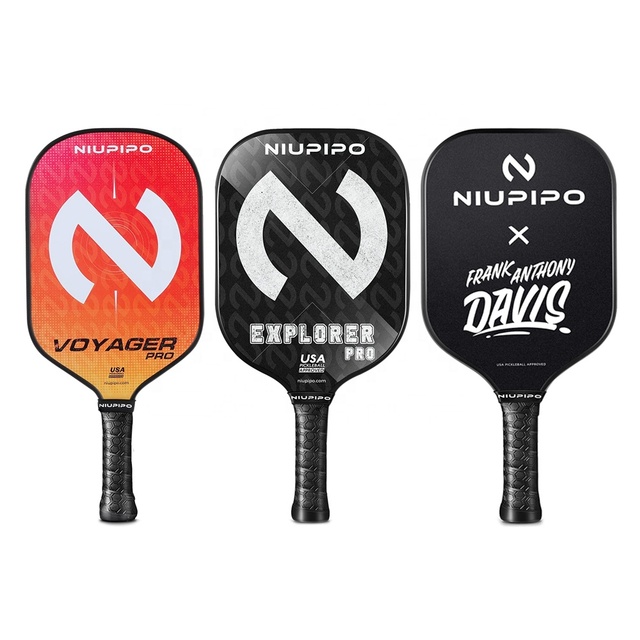 Professional Pickleball Paddle Factory Graphite Face Polypropylene Core Carbon Fiber Custom Graphite Pickleball Paddle