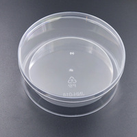 Boîtes d'emballage en plastique transparent jetables personnalisées JNH018, moulées par injection en PS, pour aliments pour bébés, biscuits, gâteaux, sucre et autres aliments