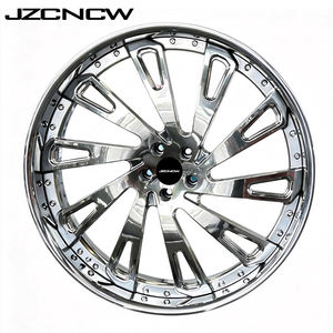 JZCNCW Juego de 3 Ruedas de 5X115mm, Llantas de 20, 22, 24, 26, 28, 30 Pulgadas, Ruedas Forjadas de Perfil Bajo para Automóviles de Pasajeros - Product Image 1
