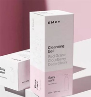 Boîte d'emballage blanche personnalisée, coffret cadeau en papier pour étiquette privée, emballage cosmétique, vente en gros, 50 pièces
