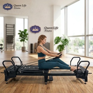 Máquina de Pilates Reformer Profesional de Aluminio Megaree, Cama de Pilates de Grado Comercial para Gimnasios y Centros de <span class=keywords><strong>Yoga</strong></span> - Product Image 2