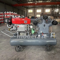 Compresseur d'air minier W3.2/7, machine à piston diesel - Compresseur de pompe à air pneumatique pour chantier de construction, gonfleur