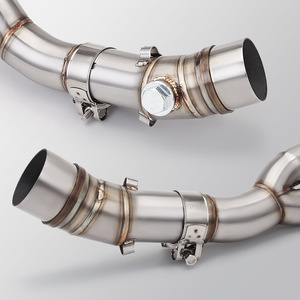 <span class=keywords><strong>Kawasaki</strong></span> <span class=keywords><strong>ER6N</strong></span>/ER6F 12-16 Ninja 650R/Z650 17-23 Versys <span class=keywords><strong>650</strong></span> Silenciador de escape Tubo de enlace medio Nueva condición con caja de embalaje - Product Image 4