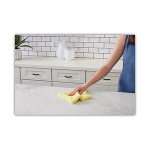 "<b>Quick</b>-Dry Microfiber Cleaning Cloths 16 X 16 Yellow 24-Pack for Car Detailing" - Product Image 6