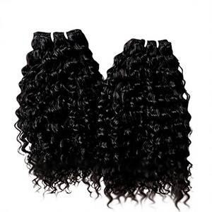 En gros vierge indien cheveux humains armure 100% vierge indien cheveux humains bruts non transformés vierge 613 brut indien temple cheveux bouclés - Product Image 2