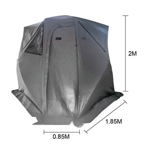 Tente <span class=keywords><strong>de</strong></span> sauna à 5 parois avec trou <span class=keywords><strong>de</strong></span> poêle tente d'hiver pour sauna <span class=keywords><strong>de</strong></span> pêche tente <span class=keywords><strong>de</strong></span> sauna extérieure OEM portable à installation facile - Product Image 2