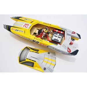 49 ''FiberGlass 30cc Nitro Engine G30K Raptor Hydro High Speed Racing <span class=keywords><strong>Gasolina</strong></span> <span class=keywords><strong>RC</strong></span> Barco ARTR Hobby Boat - Product Image 2