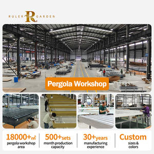 Pérgola bioclimática retráctil motorizada, toldo de sombreado para exteriores, apertura y cierre de aluminio, claraboya, pérgolas de techo con persianas - Product Image 2