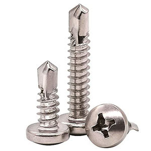 M3.5 ss410 tetto in acciaio inox douglas cartongesso phillips penna esagonale esagonale piatto wafer testa verniciata <span class=keywords><strong>vite</strong></span> autoperforante - Product Image 2