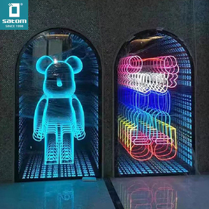 Gương Infinity Neon thư ký <span class=keywords><strong>RGB</strong></span> <span class=keywords><strong>LED</strong></span> lightbox - Product Image 4