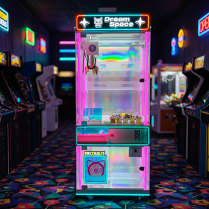Doll Catcher Dream Space Metal Coin Operated Prize Redemption Arcade <b>Machine</b> Commercial <b>Amusement</b> Equipment Family Entertainment - Product Image 2