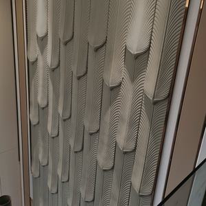 แผ่นผนังหินเทียม PU 3 มิติ น้ำหนักเบา ทันสมัย สำหรับตกแต่งภายในและภายนอก กันน้ำ ดีไซน์แผ่นใหญ่ ลายหินอ่อน สำหรับ<span class=keywords><strong>ว</strong></span>ิลล่า หินค<span class=keywords><strong>ว</strong></span>อตซ์ ซีเมนต์ - Product Image 3