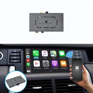 CarPlay Nirkabel Baru untuk Land Rover Discovery Sport 5 untuk Jaguar F-pace Android Kotak Modul Otomatis Antarmuka Video Mirror-Link