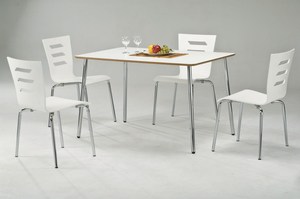 Ensemble table à manger 4 chaises mobilier salle à manger - Product Image 6