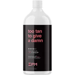 Spray <span class=keywords><strong>Tan</strong></span> Solution <span class=keywords><strong>Pro</strong></span> Spray Mist Insanely Dark Sunless Airbrush Solution Utiliser avec de l'eau de bronzage Spray <span class=keywords><strong>Tan</strong></span> Machine - Product Image 1