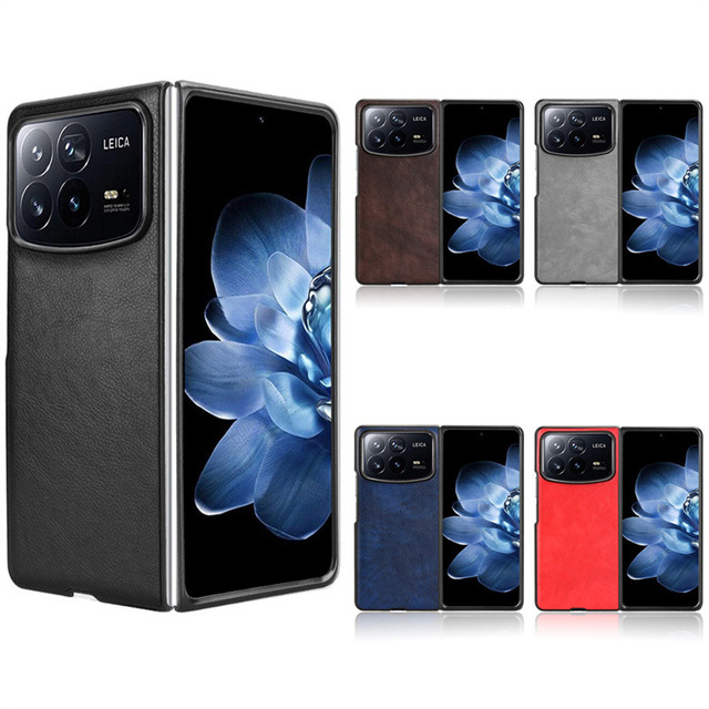 Newest OEM PU Leather Hard PC Case for  Xiaomi Mix Fold 4