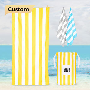 Ujoy Gift Popular Summer Quick Dry Sports Towel Fast Shipping Custom Printed Sand Free Microfiber Swimming Beach Towel - Product Image 1