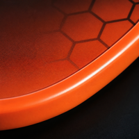Raquette de pickleball professionnelle légère en fibre de verre alvéolée de 210g, absorbant les chocs, pour l'entraînement scolaire, ensemble OEM disponible