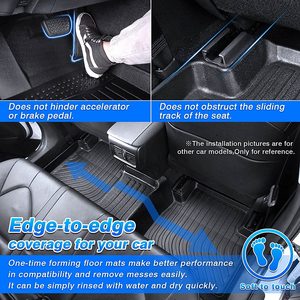Accesorios Interiores para Automóviles, Tapetes para Piso de Automóvil 3D de Alta Calidad para Todo Clima, Tapetes para Maletero, Alfombras para <span class=keywords><strong>Kia</strong></span> <span class=keywords><strong>Rio</strong></span> de <span class=keywords><strong>5</strong></span> Puertas - Product Image 5