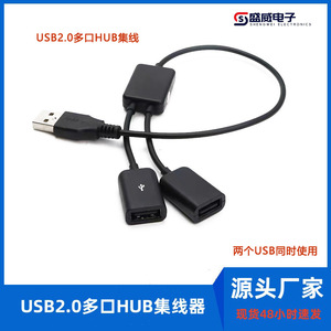HUB USB Portátil - Conecta Dos Dispositivos USB 2.0 Simultáneamente (Ratón, Teclado, Unidad Flash USB, Control de Juegos) - Product Image 5