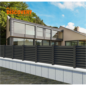 Paneles de Cerca de Aluminio <span class=keywords><strong>con</strong></span> Rejillas |   Valla de Privacidad <span class=keywords><strong>con</strong></span> Recubrimiento en Polvo para Jardín y Delimitación - Product Image 6