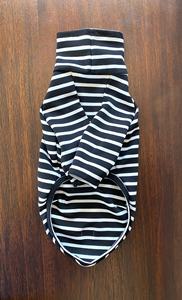 Qiqu Pet Shop Online Product Zwart-wit Gestreepte Voor Hond Italiaanse Windhond Whippet Sighthound Comfortabele Kleine Ras - Product Image 5