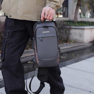 Bolso de Pecho para Hombre, Tela Oxford, Antirrobo, Gran Capacidad, Estilo Bandolera, para Uso Diario, Invierno 2025 - Product Image 4