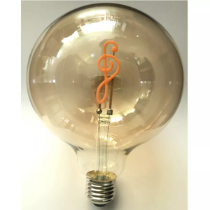 Dimmable Led Ampoules Amour <span class=keywords><strong>Mots</strong></span> Forme Vintage Flexible Doux Led Filament Ampoule G125 4W Décoratif Edison Ampoule Grand Globe Lampe - Product Image 6