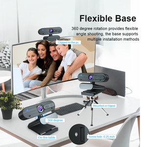 Anywii <span class=keywords><strong>Camera</strong></span> Web Gắn Ngoài Máy Tính Xách Tay <span class=keywords><strong>Camera</strong></span> Para Webcam Full Hd 1080P Cho Máy Tính Có Micro - Product Image 3