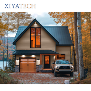 Paneles de revestimiento compuestos de plástico y madera ecológicos XIYATECH impermeables y resistentes a los rayos UV para uso en exteriores de villas - Product Image 1