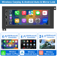 Autoradio Android 15 Plug & Play 10,1 pouces OLED 4 Go 64 Go avec CarPlay sans fil Android Auto GPS pour Lancer Wrangler MP3 USB Dodge Chrysler