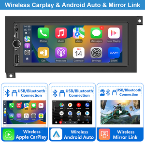 Estéreo para Auto Android 15 con Pantalla OLED de 10.1 Pulgadas, 4GB 64GB, CarPlay Inalámbrico, Android Auto, GPS, Lancer, Wrangler, MP3, USB, Dodge, Chrysler - Product Image 1
