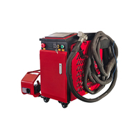 Máquina de Soldadura Láser de Fibra Portátil de Alta Precisión de Grado Industrial de 1500W 2000W para Aluminio, Metal y Acero Inoxidable
