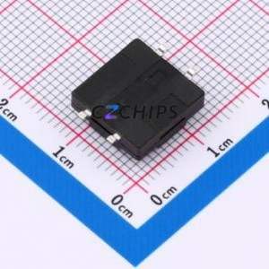 SMG-12T-H043A1 Tactile Switch SMD-4P,12x12mm Switch Single Pole Single Throw Round Button 2.5N 12mm - Product Image 2