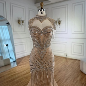Robe de soirée élégante en tulle transparent perlé Serene <span class=keywords><strong>Hill</strong></span> LA72897, collection Haute Couture pour concours de beauté 2026 - Product Image 3