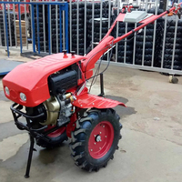 Tracteur à pied multifonctionnel de haute qualité Micro Tiller Rotary Cultivator Rotary Tiller Désherbage Roue à vendre
