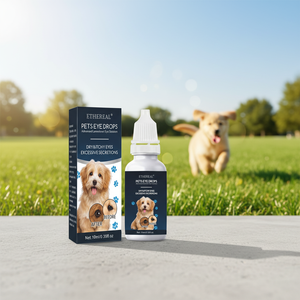 Solution de Gouttes Oculaires <span class=keywords><strong>pour</strong></span> Animaux de Compagnie <span class=keywords><strong>pour</strong></span> Chats et Chiens Non Toxique & Antibactérien <span class=keywords><strong>pour</strong></span> Soulager <span class=keywords><strong>les</strong></span> Démangeaisons Oculaires et Nettoyage Léger 0.3kg - Product Image 1