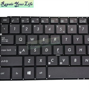 Clavier d'ordinateur portable anglais américain pour <span class=keywords><strong>ASUS</strong></span> EeePad Transformer TX300 TX300CA 0KN0-NY1UI13 0KNB0-3627UI00, sans rétroéclairage, neuf, noir - Product Image 4