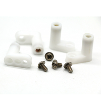 Satu Kantong 1000 Buah L-PCB Feet Orange Pi Raspberry Pi L-Type Stand Spacer dengan Sekrup Bahan Plastik Motherboard Spacer