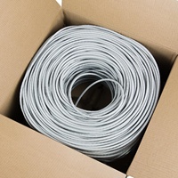Cable de Red Ethernet LAN Cat6 UTP/FTP/SFTO Blindado de Cobre Puro para Interiores, 305m (1000 pies) y 500m