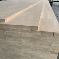 Panneaux en bois de caoutchouc à jointures à languettes 1220x2440, prix usine, pour meubles