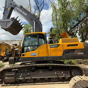 Excavatrice Volvo EC350 d'occasion, 35 tonnes, grande excavatrice avec moteur Volvo Penta, boîte de vitesses et composants principaux de la pompe, moteur, engrenage, roulement, PLC - Product Image 2