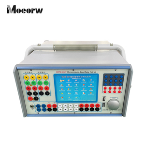 Relé protector de seis fases multifuncional para kit de prueba Pantalla LCD 1 año ISO para inyección de corriente secundaria certificada - Product Image 1