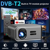 Proyector LCD con Wifi y Cable para TV Digital S11 OEM ODM, Resolución Nativa de 1080P, Proyector 4k con Motor Óptico Totalmente Cerrado