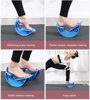Planche d'étirement des mollets Foot Rocker, pédale d'étirement des muscles plantaires de la cheville, outil de massage des pieds pour le soulagement de la tendinite d'Achille, yoga et fitness