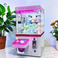 Distributeur automatique de jouets LeChen Happy Baby pour enfants, à monnayeur, en acrylique et métal, sans fil, 110/220V, avec accepteur de pièces, maison de poupée